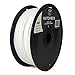 HATCHBOX 1.75mm White ABS 3D Printer Filament - 1kg Spool (2.2 lbs) - Dimensional Accuracy +/- 0.05mm