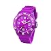 Ice-Watch Unisex-Armbanduhr Medium Big Sili Forever violett SI.PE.U.S.09