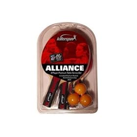  Killerspin 101-50 Alliance Table Tennis Racket Set