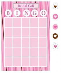 Bride To Be Dots Bingo Game