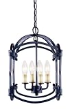 World Imports WI6140742 - World Imports 6+6 Light Hanging Lantern