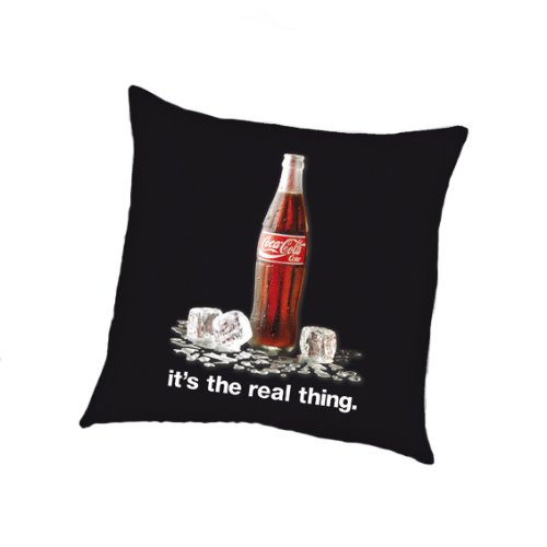 Herding 559005003 Deko Kissen Coca Cola "Flasche" / 40 x 40 cm