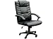 New Black Leather Office Chair w/Pneumatic Lift ACS002341