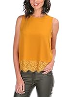 Never Paris Top Patricia (Mostaza)