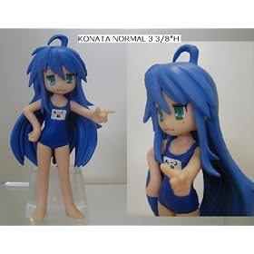 Anime Lucky Star Mini Trading Figure Konata Normal