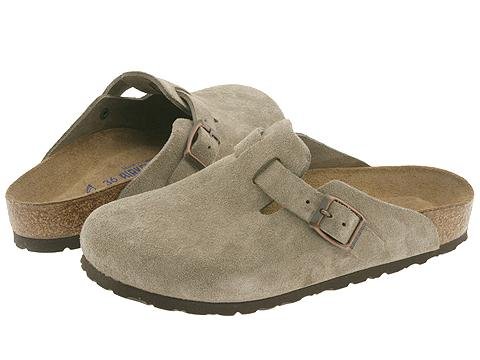 Clogs Birkenstock Boston, Taupe Suede EU 40 R