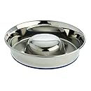 OurPets Premium DuraPet Slow Feed Dog Bowl Large