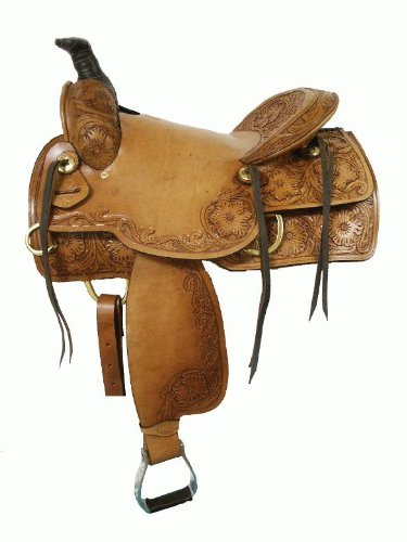 16 DOUBLE T Hard Seat Western Pleasure Saddle