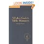 A Butler's Guide to Table Manners