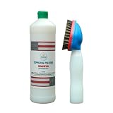 Teppich- & Polstershampoo - Hochkonzentrat - 1000ml incl. Shampoonierb�rste - Reinigt alle farbechten Teppiche & Polster und frischt die Farben wieder auf!