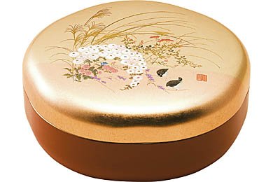 金沢箔 きよの 梅菓子器