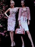 Dolce & Gabbana - $1150 2006 New DOLCE & GABBANA Red White Floral Plaid Silk Top Shirt 40 6