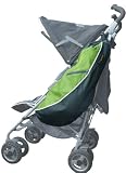 Hamster Buggy Pannier Bags Green / Grey