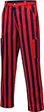 Navy/Red Cargo Pants