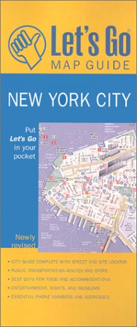City Travel Guides Discounted  Books : Let's Go Map Guide NYC (4th Ed)