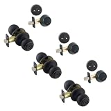 Buy 3 - Ashland Oil Rubbed Bronze Entry Knob with Matching Single Cylinder Deadbolt... by Designers Impressions&node=228013