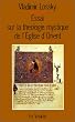 Essai sur la th�ologie mystique de l'Eglise d'Orient