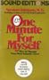 One Minute for Myself