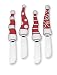 Reed & Barton Santa Hat Cheese Spreaders, Set of 4