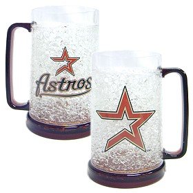 Houston Astros Crystal Freezer Mug Combines State-Of-The-Art Refreezability