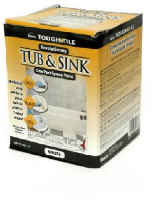 Homax 720773 Tub & Sink BrushOn OnePart Epoxy, 26Ounce White