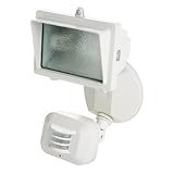 Designers Edge L999WH Ecozone 180-Degree 150-Watt Halogen Motion Activated Floodlight, White