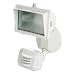 Designers Edge L-999WH Ecozone 180-Degree 150-Watt Halogen Motion Activated Floodlight, White