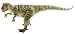Saurier Allosaurus Museums-Linie