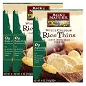 Back to Nature 0759283-10003-3 Rice Thins - White Cheddar - 3 Pack
