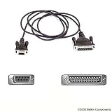 Belkin Serial cable - DB-25 (M) - DB-9 (F) - 1.5 m