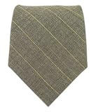 Light Gray and Mango Striped Wool Suiting Tie 41AH8NO7hHL. SL160 Light Gray and Mango Striped Wool Suiting Tie