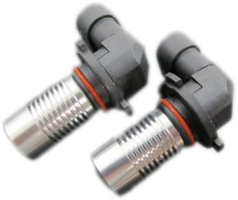 JLC - 2 Pieces 9005 HB3 9145 H10 5w Cree Light bulbs DRL HIGH BEAM - XENON WHITE