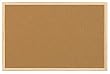 5 Star 915560 Korktafel mit Holzrahmen 60x100cm braun Kork/Holz