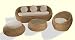 Wasserhyazinthe Rattan Garnitur Sofa Lounge Rattansofa
