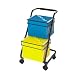 Safco Jazz? Two-Tier File Cart Black