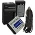 Battery + Charger for Sony CyberShot DSC-T90 DSC-T900 InfoLithium Type D NP-FD1 NP-BD1 + Car Plug
