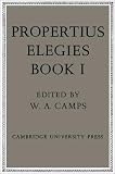 Propertius: Elegies: Book 1