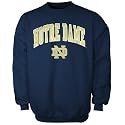Notre Dame Fighting Irish Navy Blue Tackle Twill Crew Sweatshirt