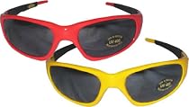 Hulk Hogan Hulkamania Red or Yellow Sunglasses