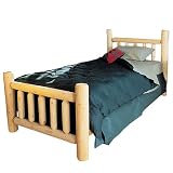 Cedar Log Bed