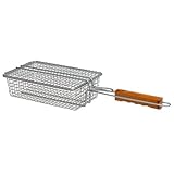 Mr. Bar-B-Q Deluxe Silver Nonstick Grill/Flip Basket