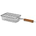 Mr Bar B Q 06049X Deluxe Silver Non-Stick Grill/Flip Basket