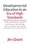 Developmental Education in an Era of High Standards