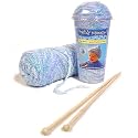 'Freshly Squeezed' Baby Hat Knitting Kit - Apple Blueberry Burst