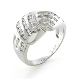 14K WG Diamond Twist Ring