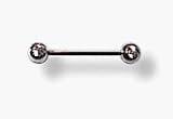 16g 7/16" Eyebrow Straight Barbell