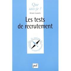 Les tests de recrutement