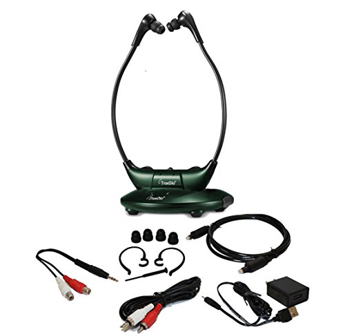 TrueDio Wireless TV Headset System - Premium Sound Quality, Works With All TV s - Model TD-210RF TrueDio Wireless TV Headset System - Premium Sound Quality, Works With All TV s - Model TD-210RF