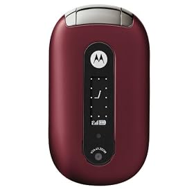 Motorola PEBL U6 Unlocked Cell Phone with Camera, Bluetooth--International Version with No Warranty (Fire Red)