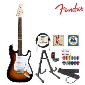 Fender T-SB-WH Starcaster Strat Electric Guitar Perfect for Beginners - 3 Tone Sun Burst On Sale